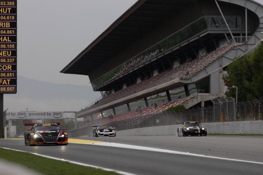 #5 - Lionspeed GP - Porsche 997 GT3R - David HARRISON (AUS) - Nathan LUCKEY (AUS), #90 - Anderson Racing Team - Lamborghini Gallardo LP600 - Marcus ANDERSON (GBR), 02/10/2026 BARCELONA
 | SRO Motorsports Group