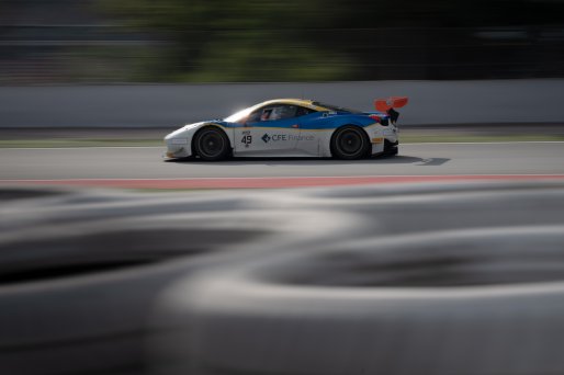 #49 - SRO Race Center - Ferrari 458 GT3 Evo - Mario CORDONI (ITA), 03/10/2026 BARCELONA
 | SRO Motorsports Group