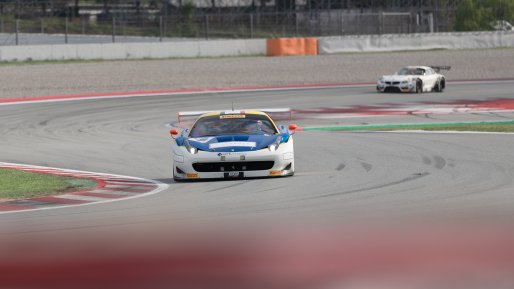 #49 - SRO Race Center - Ferrari 458 GT3 Evo - Mario CORDONI (ITA), 03/10/2026 BARCELONA
 | SRO Motorsports Group