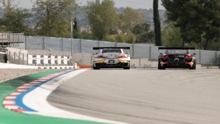 #3 - Ortelli Racing - Audi R8 LMS - Stephane ORTELLI (MCO) - David SMET (MCO), #45 - Classic & Speed - BMW Z4 GT3 - Marcus VON OEYNHAUSEN (GER), 03/10/2026 BARCELONA
