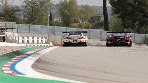#3 - Ortelli Racing - Audi R8 LMS - Stephane ORTELLI (MCO) - David SMET (MCO), #45 - Classic & Speed - BMW Z4 GT3 - Marcus VON OEYNHAUSEN (GER), 03/10/2026 BARCELONA
 | SRO Motorsports Group