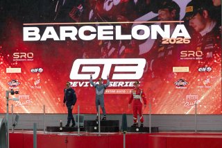 03/10/2026 BARCELONA, podium race 1
