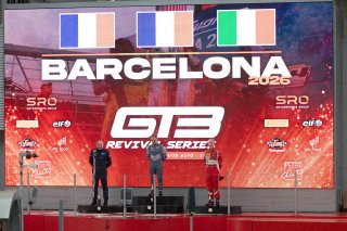 03/10/2026 BARCELONA, podium race 1
