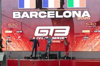 03/10/2026 BARCELONA, podium race 1
