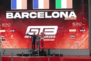 03/10/2026 BARCELONA, podium race 1
