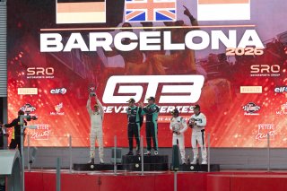 03/10/2026 BARCELONA, podium race 1
