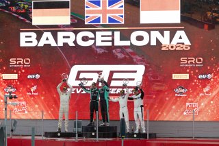 03/10/2026 BARCELONA, podium race 1
