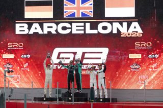 03/10/2026 BARCELONA, podium race 1
