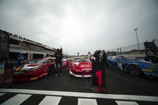 #10 - Storic and Race Cars - Ferrari 458 GT3 Evo - Benjamin RICCI (SUI), #7 - Scott Sport - Aston Martin V12 Vantage GT3 - Jonathan MITCHELL (GBR), #87 - Storic and Race Cars - Ferrari 458 GT3 Evo - Jean-Luc BEAUBELIQUE (FRA) - Jim PLA (FRA), 12/04/2026 P