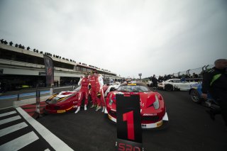 #10 - Storic and Race Cars - Ferrari 458 GT3 Evo - Benjamin RICCI (SUI), #87 - Storic and Race Cars - Ferrari 458 GT3 Evo - Jean-Luc BEAUBELIQUE (FRA) - Jim PLA (FRA), 12/04/2026 Paul Ricard, Mathis JULLIA
