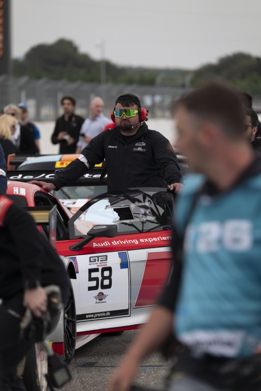 #58 - Speed Motorsports Management - Audi R8 LMS Ultra - Geoff ISRINGHAUSEN (USA), 12/04/2026 Paul Ricard, Mathis JULLIA
 | SRO Motorsports Group