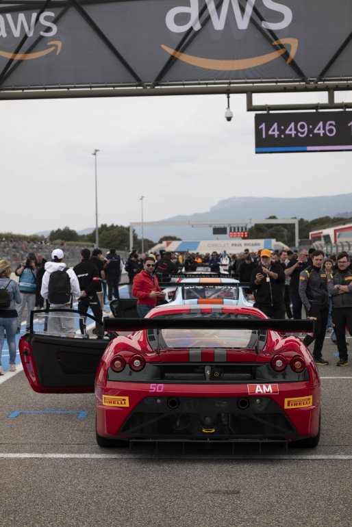 #50 - Espace Racing  - Ferrari 430 GT3 - Christian PHILIPPON (FRA) - Olivier LOPEZ (FRA), 12/04/2026 Paul Ricard, Mathis JULLIA
 | SRO Motorsports Group