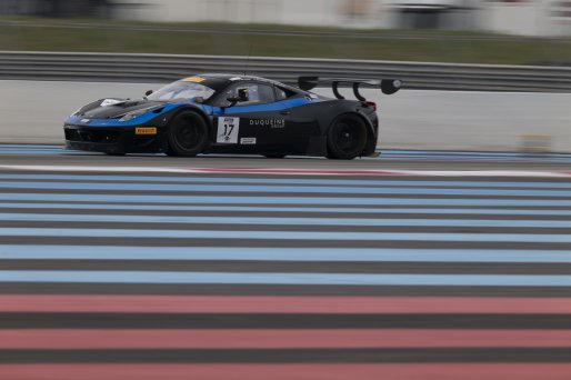 #17 - 2B Autosport - Ferrari 458 GT3 - Philippe COLAN&Ccedil;ON (FRA), 12/04/2026 Paul Ricard, Mathis JULLIA
 | SRO Motorsports Group
