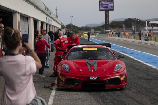 #50 - Espace Racing  - Ferrari 430 GT3 - Christian PHILIPPON (FRA) - Olivier LOPEZ (FRA), 12/04/2026 Paul Ricard, Mathis JULLIA
 | SRO Motorsports Group