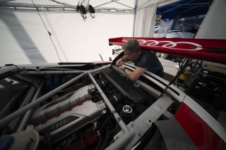 #25 - Sainteloc Racing - Audi R8 LMS Ultra - Daniel DESBRUERES (FRA) - Philippe GACHE (FRA), 10/04/2026 Paul Ricard, Mathis JULLIA
