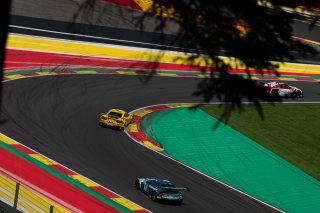 #4 - GDM Motorsport - Aston Martin V12 Vantage GT3 - Guido DUMAREY (BEL), #52 - Michelotto - Ferrari 458 GT3 Evo - Stephan JOEBSTL (AUS) - William NUTHALL (GBR), 24/05/2026 Spa Francorchamps, Mathis JULLIA
