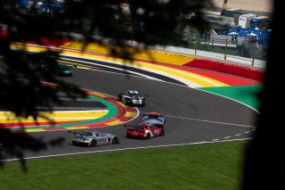 #10 - Storic and Race Cars - Ferrari 458 GT3 Evo - Benjamin RICCI (SUI), #16 - Britec Motorsports - Aston Martin V12 Vantage GT3 - Afschin FATEMI (GER), #65 - Team Motopark - Mercedes-Benz SLS AMG GT3 - Heiko NEUMANN (GER), #997 - Maxted-Page Motorsport -