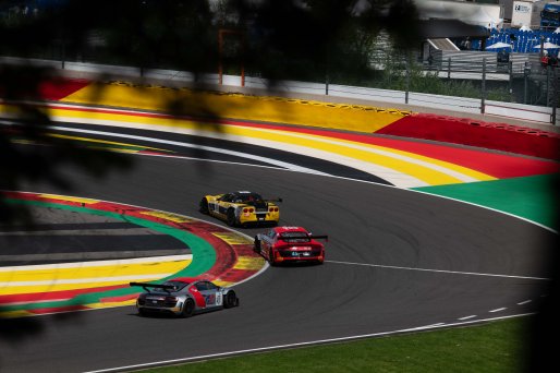 #18 - Seiler Racing - Corvette Callaway Z06R GT3 - Alfred MOSER (SUI) - Toni SEILER (SUI), #21 - WG British Racing - Audi R8 LMS Ultra - Guillaume GAGNARD (FRA), #45 - Crowne Racing - Audi R8 LMS Ultra - Anthony SINCLAIR (GBR), 24/05/2026 Spa Francorchamp | SRO Motorsports Group