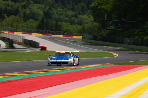 #49 - SRO Race Center - Ferrari 458 GT3 Evo - Mario CORDONI (ITA), 24/05/2026 Spa Francorchamps, Mathis JULLIA
 | SRO Motorsports Group
