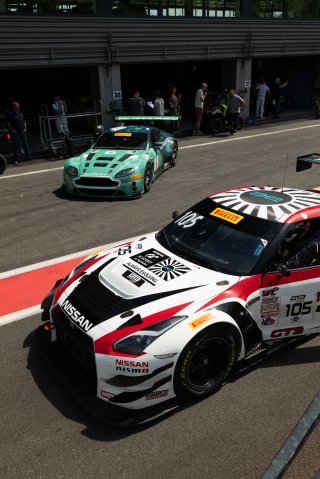 #105 - Team Parker Racing - Nissan GTR Nismo GT3 - Shaun LYNN (GBR) - Max LYNN (GBR), 23/05/2026 Spa Francorchamps, Mathis JULLIA
