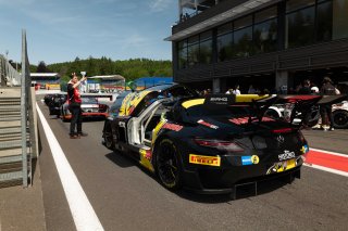 #69 - Motohistorics - Mercedes-Benz SLS AMG GT3 - Philip KADOORIE (HKG) - Robert HUFF (GBR), 23/05/2026 Spa Francorchamps, Mathis JULLIA
