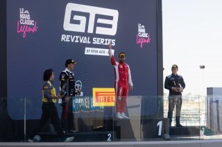 04/07/2026 Le Mans Classic, podium race 1
