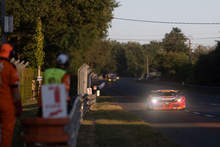 Aston Martin and Ferrari victorious as GT3 Revival Series winds back the clock at Le Mans Classic Legend